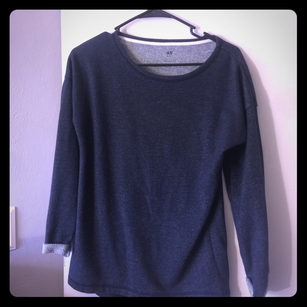 H&M sparkly sweatshirt ✨